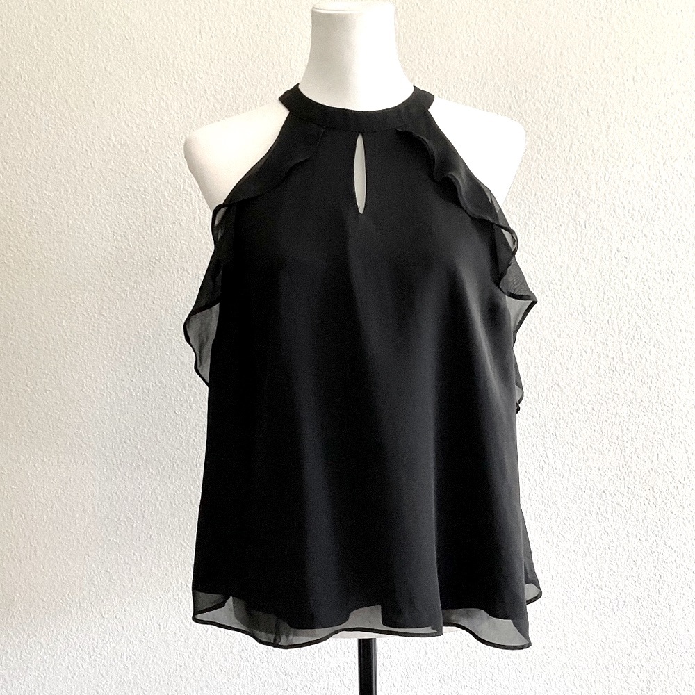 LAUREN CONRAD Black Top Size Small